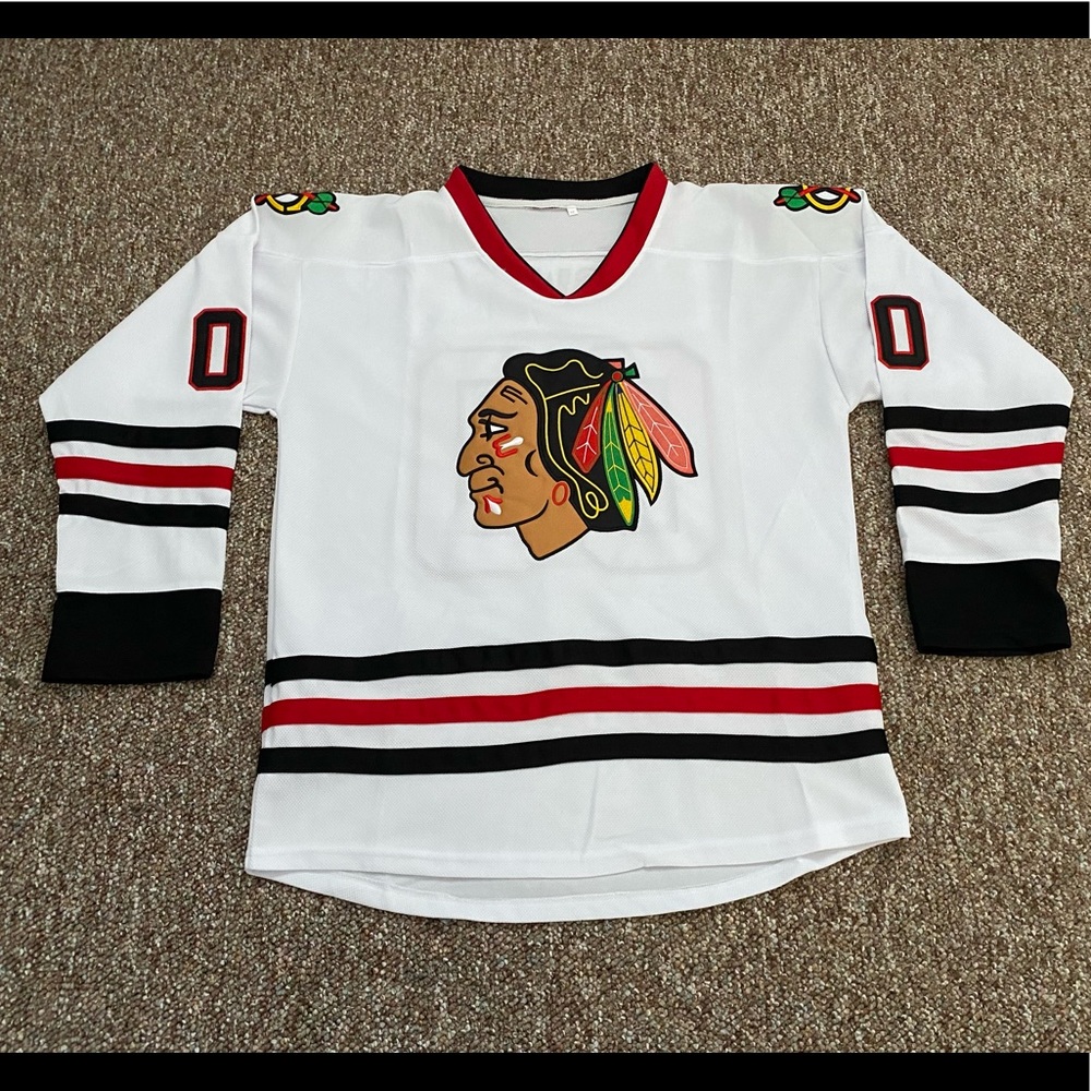 Replica Chicago Blackhawks #00 Clark Griswold hockey jersey
